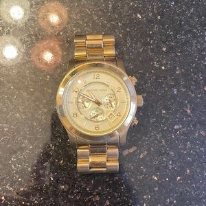 Gold Michael Kors watch